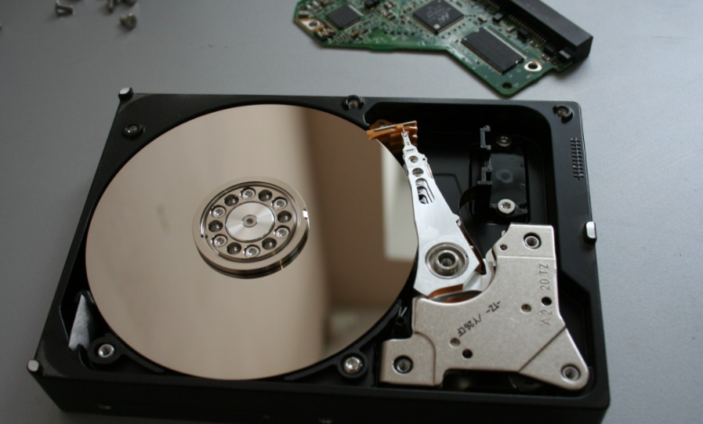 clearing a hard drive