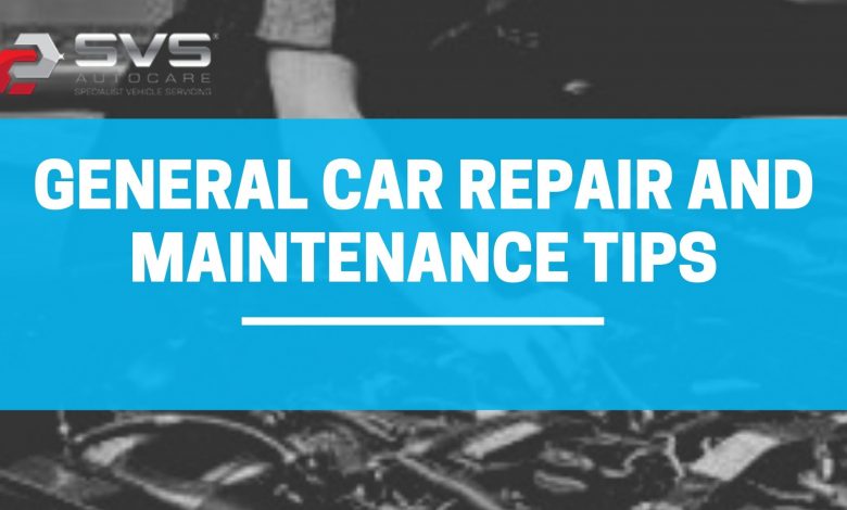Photo of General Car Repair and Maintenance Tips