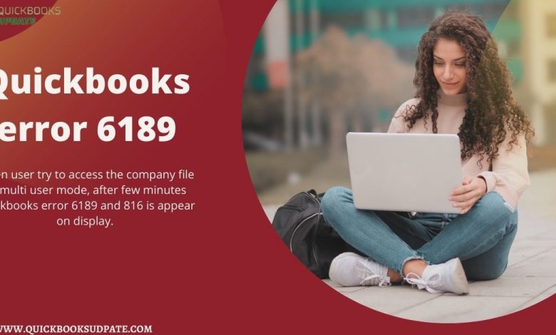 QuickBooks error 6189