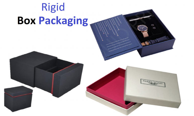 Rigid box packaging
