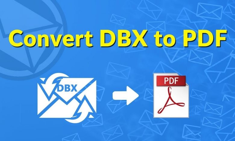 convert DBX to PDF file