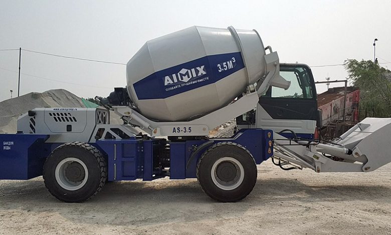 AIMIX Slef Load Concrete Mixer Truck