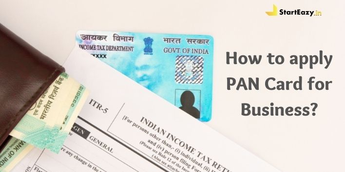 How to apply pan card for business