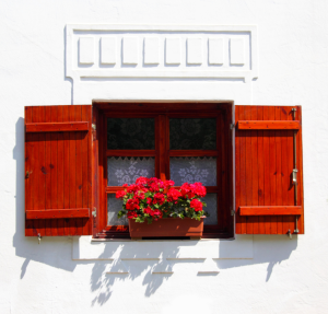 Open windows to make air smell good