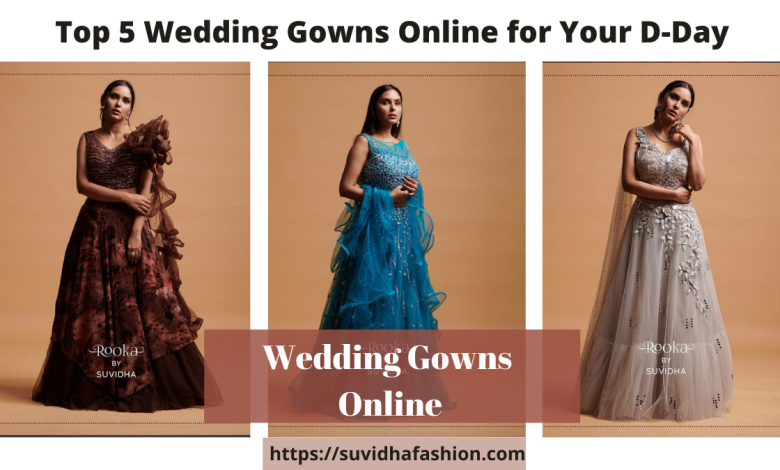 wedding gowns online