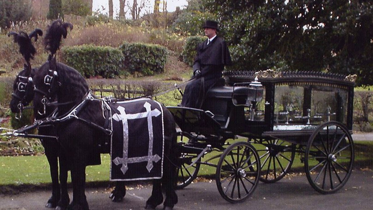 Horse Drawn Funeral Services Is Honor For Family Members